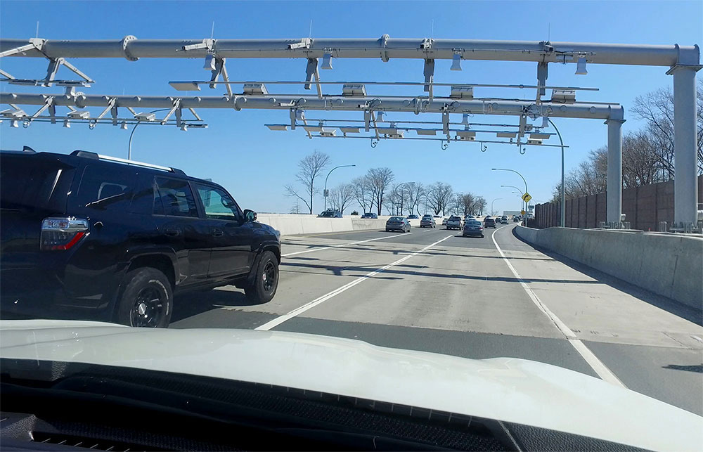 Security Center - Car Approaching Toll Sensors