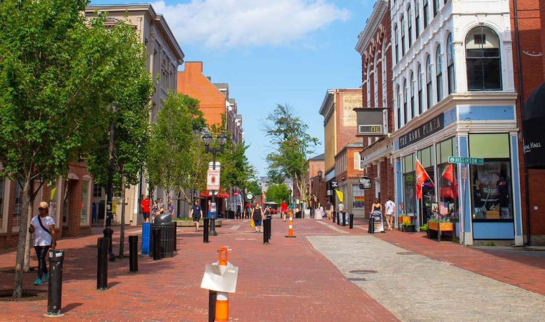 Photo of Downtown Salem, MA for Salem Small Business Loan Fund