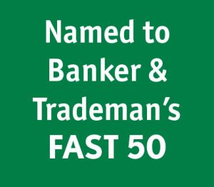 Abington Bank is named to Banker and Trademan's FAST 50 list.