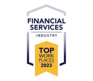 Top Workplace award in the financial industry in 2023.